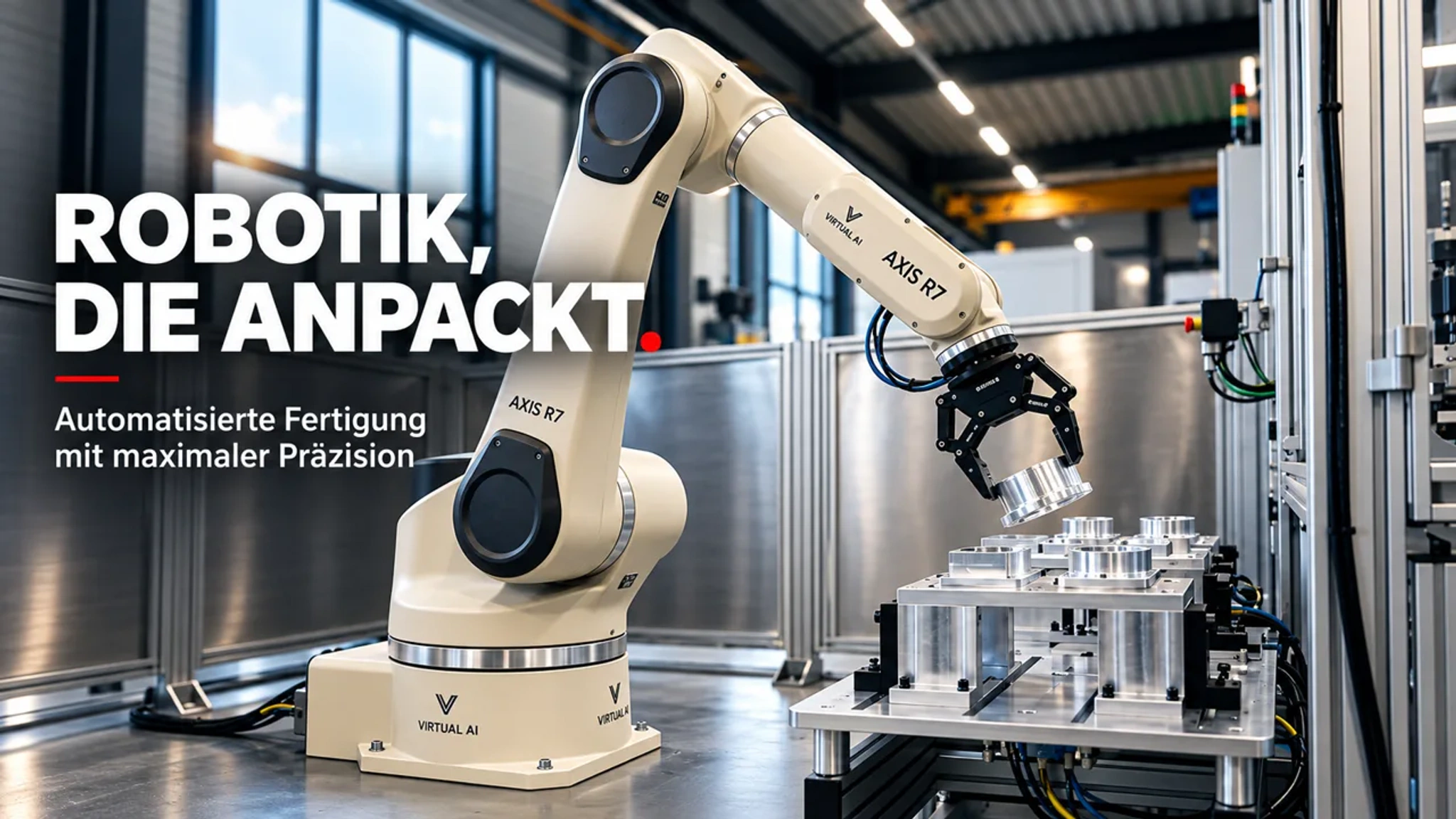 Robotik, die anpackt – KI-Werbefilm